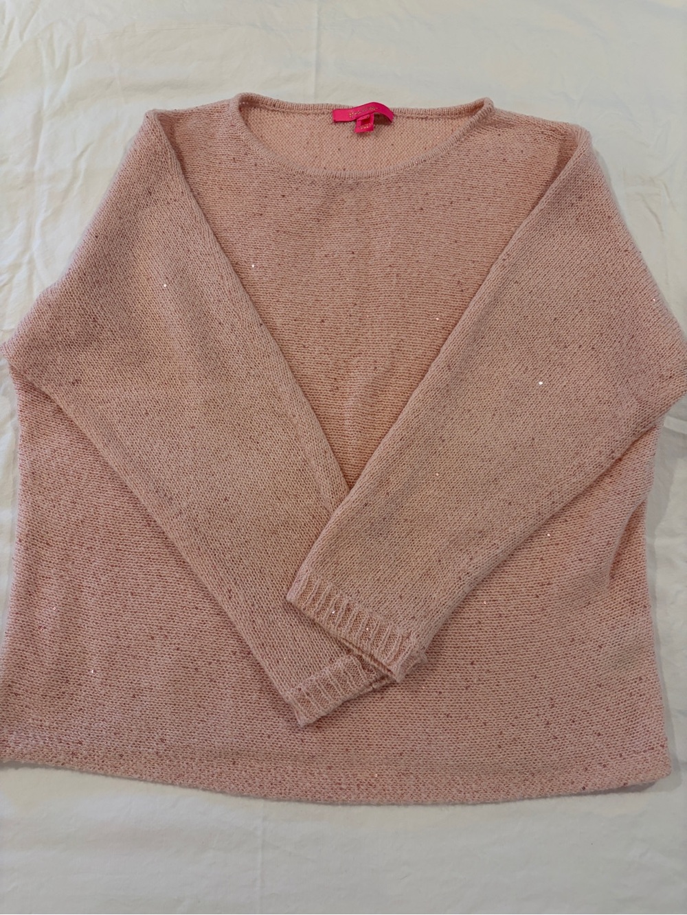 Lilly Pulitzer Soft Pink Crewneck Women's Sweater